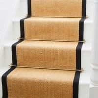 Faceted Resin Ball Finial Stair Rod