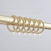 Pack of 12 Lined Curtain Rings