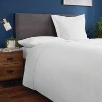 Fogarty Soft Touch Flat Sheet White
