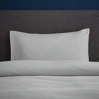 Fogarty Soft Touch Platinum Housewife Pillowcase Pair Platinum