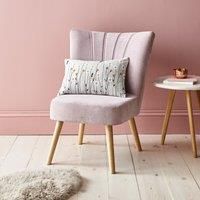 Homestead Scandi Floral Cushion Grey