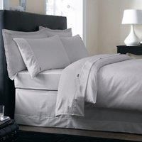 Dorma 500 Thread Count 100% Cotton Sateen Silver Duvet Cover Silver