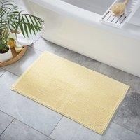 Lemon Mini Bobble Bath Mat Yellow