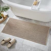 Pebble Mini Bobble Bath Runner Brown