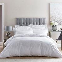 Dorma Egyptian Cotton 400 Thread Count Percale White Duvet Cover White
