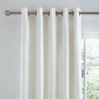 Wynter White Thermal Eyelet Curtains White