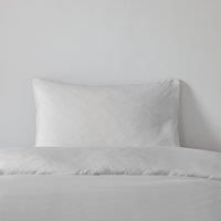 Fogarty Cooling Cotton Housewife Pillowcase Pair Silver