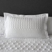 Billie White Oxford Pillowcase White