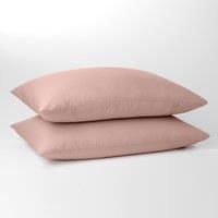 Pure Cotton Standard Pillowcase Pair