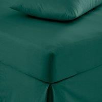 Pure Cotton Fitted Sheet Emerald