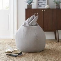Easton Dobby Beanbag Grey