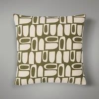 Elements Albin Cushion Green/White