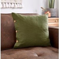 Cotton Linen Square Cushion Cover