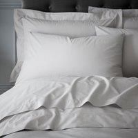 Hotel 230 Thread Count Crisp Cotton Percale Standard Pillowcase Pair