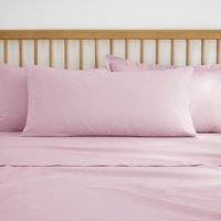 Pure Cotton Kingsize Pillowcase Pair