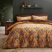Yael Jungle Leopard Ochre Duvet Cover and Pillowcase Set