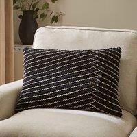 Rope Cotton Velvet Rectangular Cushion