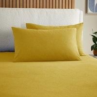 Elements Cotton Jersey Plain Standard Pillowcase£ Pair