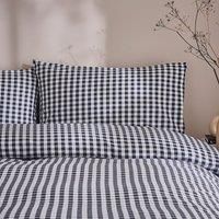 Portloe Gingham Woven Cotton Standard Pillowcase Pair