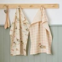 Set of 2 Disney Bambi Tea Towels
