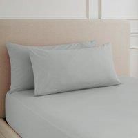 Hotel 230 Thread Count Percale Large Standard Pillowcase Pair
