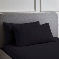 Hotel 230 Thread Count Sateen Stripe Large Standard Pillowcase Pair