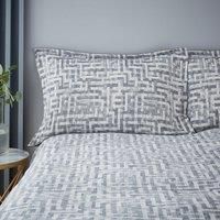 Indus Geo Jacquard Oxford Pillowcase