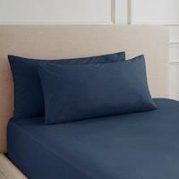 Hotel 230 Thread Count Percale Large Standard Pillowcase Pair