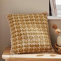 Matalasse Printed Cotton Square Cushion Cover