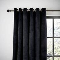 Recycled Velour Eyelet Curtains