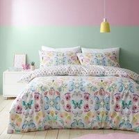 Kaleidoscope Bugs Reversible Duvet Cover and Pillowcase Set