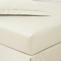 Dorma Luxurious & Silky 500 Thread Count Cotton Sateen Fitted Sheet
