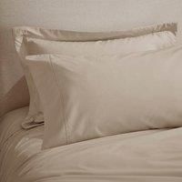 Dorma Crisp & Fresh 400 Thread Count Cotton Percale Kingsize Standard Pillowcase
