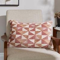 Triangle Geo Printed Rectangle Cushion Cover