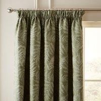 Churchgate Fern Pencil Pleat Curtains