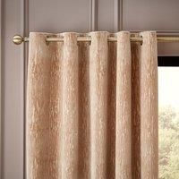 Sasha Cut Velvet Eyelet Curtains