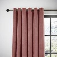 Recycled Velour Eyelet Curtains