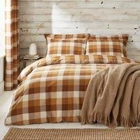 Aspen Woven Check Duvet Cover & Pillowcase Set