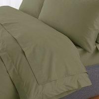 Hotel 230 Thread Count Crisp Cotton Percale Flat Sheet
