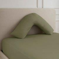 Hotel 230 Thread Count Percale V Shape Pillowcase