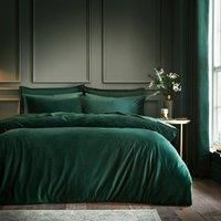 Milano Velour Duvet Cover & Pillowcase Set