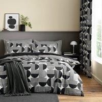 Bromley Geometric Duvet Cover & Pillowcase Set