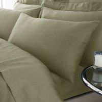Hotel Cotton 230 Thread Count Sateen Standard Pillowcase Pair