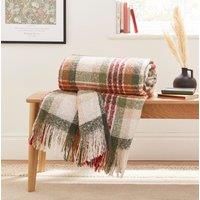 Cosy Logan Check Throw Blanket 235cm x 235cm