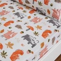 Pack of 2 Woodland Adventure Fitted Bed Sheets