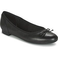 Clarks Women's Ballet Flats Pumps Shoes Couture Bloom Black Leather,5 D UK