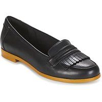 Ladies Clarks Andora Crush Fringe Trim Loafer Flats