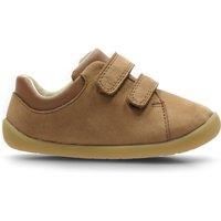 Clarks Boy/'s Roamer Craft Low-top Sneakers, Brown Tan Leather Tan Leather, 2.5 UK Child