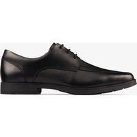 Clarks Scala Step Y Boys Senior School Shoes 9 UK Black