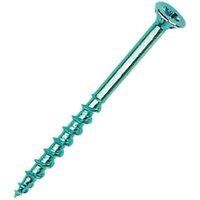 Floor-Tite Zinc-plated Flat countersunk Fibreboard Security screw (Dia)4.2mm (L)45mm Pack of 200